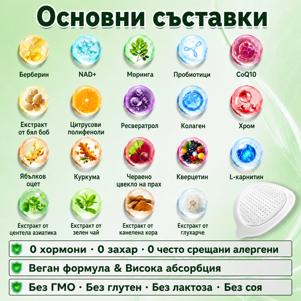 𝐆𝐋𝐎𝑹𝑬𝑵𝑫𝗔® 𝑴𝒐𝒓𝒊𝒏𝒈𝒂 & 𝑩𝒆𝒓𝒃𝒆𝒓𝒊𝒏𝒂 10-в-1 Усъвършенстван нано пластир с микро🧡🧡